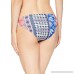 Roxy Women's Bohemian Vibes 70's Bikini Bottom Marshmallow Swim Vertical Flow B0753SNZHQ